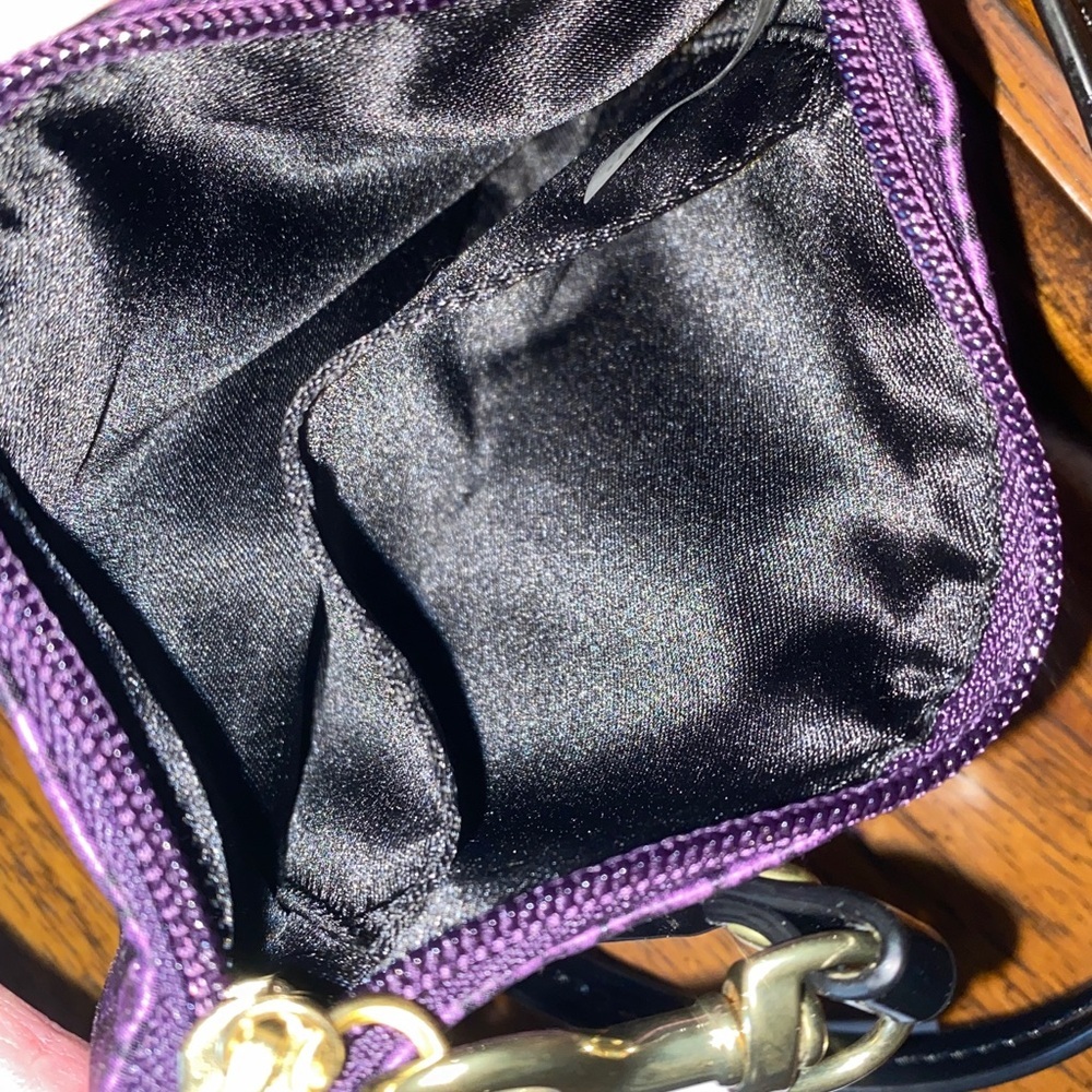 Coach Taylor Snake Print Satin Wristlet ๐ - Picture 6 of 8